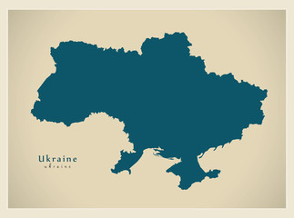 Modern Map - Ukraine UA