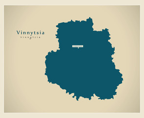 Modern Map - Vinnytsia UA
