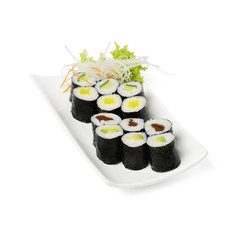 Sushi, Teller, frisch