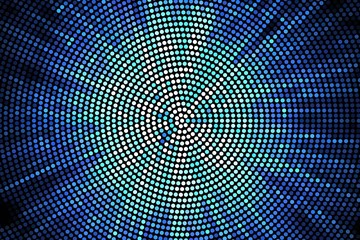 Naklejka premium blue geometric flash