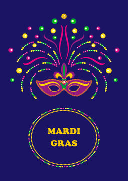 Mardi Gras carnival background