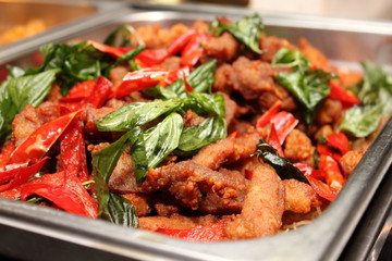 Fototapeta premium fried Meat