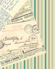 Naklejka premium Vintage background