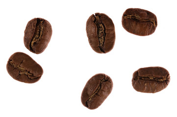 6 Kaffeebohnen