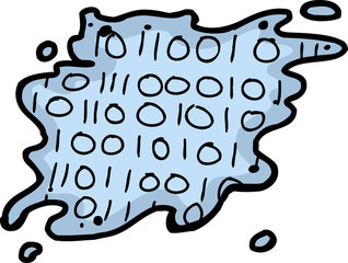 Data Inside Water Leak