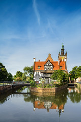 Naklejka premium Miller's House, Gdansk, Poland