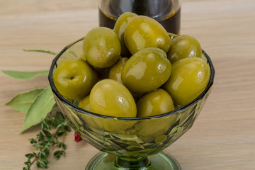 Green olives