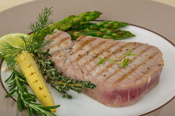 Grilled Tuna steak