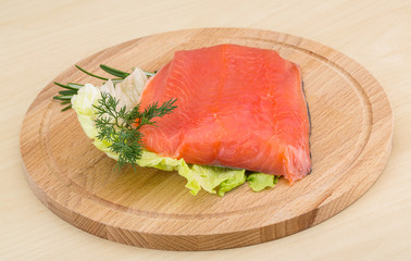 Salted salmon