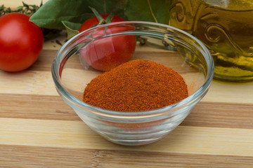 Paprika powder