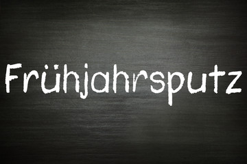 Obraz premium Frühjahrsputz