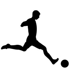 Silhueta - Futebolista