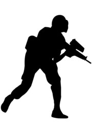 Silhueta - Paintball