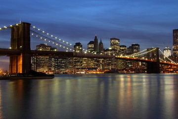Fototapeta premium Nowy Jork nocą