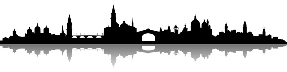 Fototapeta premium Skyline Venedig