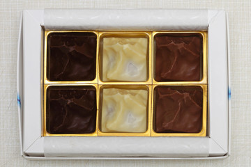 Three chocolates