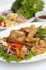 fried fish (Complementing fish)