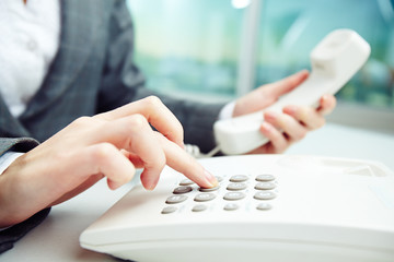 Dialing number