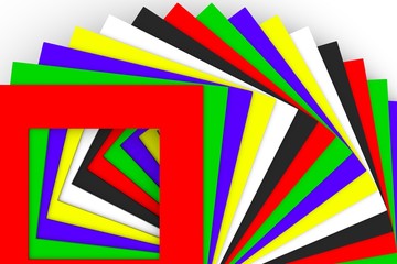 abstract background with square color