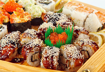Set of Sushi roll
