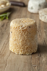 Traditional french goats cheese