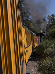 Gauge Railway from Durango to Silverton in Colorado USA