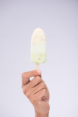 Hand with ice-cream