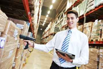 manager in warehouse