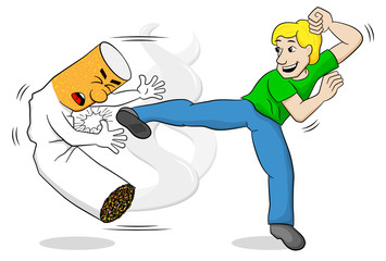 Kampf gegen die Nikotinsucht