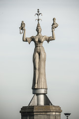 Imperia-Statue im Hafen von Konstanz, Deutschland