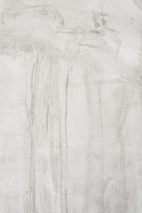 Raw plastered white wall