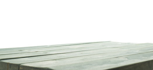 Dark green paint coated wooden boards