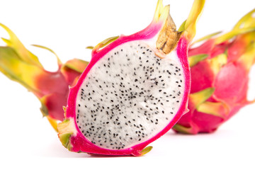 Close-up shot of dragon fruit