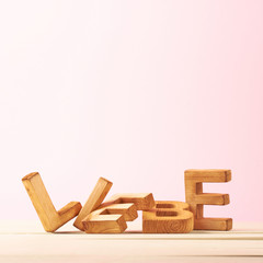 Love composition of letters
