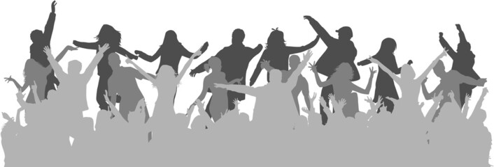 Dancing silhouettes