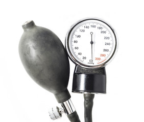 tonometer. Medical equipment. Blood Pressure Monitors. Isolated