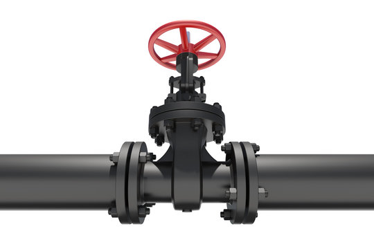 Highly detailed three-dimensional model valves and pipes