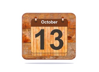 October 13.