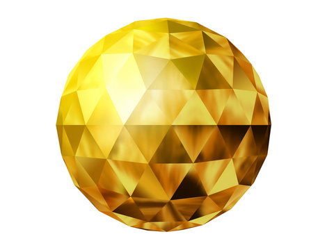 Golden Prism Ball