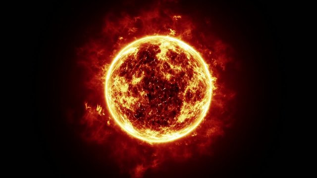 the outer body of the sun being in the ring of fire