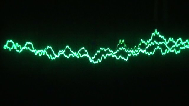Low frequency on an oscilloscope 05