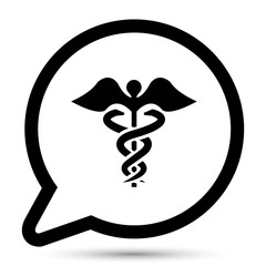 Vector medical sign