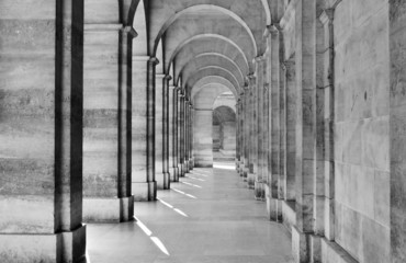 View of colonnade - obrazy, fototapety, plakaty