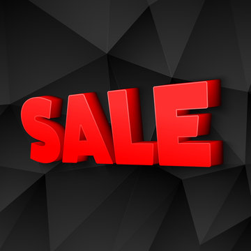 The Word Sale. Vector illustration