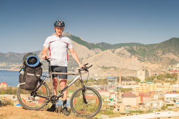 Fototapeta premium Cycling Ukraine