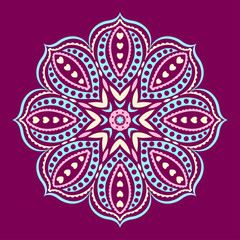 Decorative round ornament
