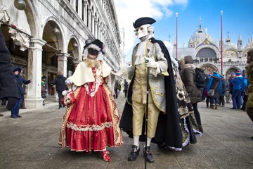 Fotobehang Carnival of Venice © lapas77