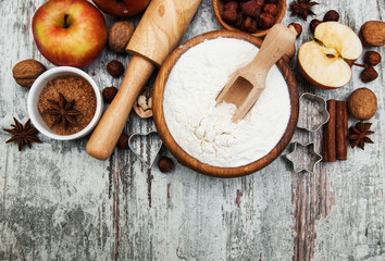 ingredients for apple pie