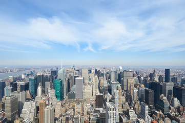 Fototapeta na wymiar Cityscape view of Manhattan
