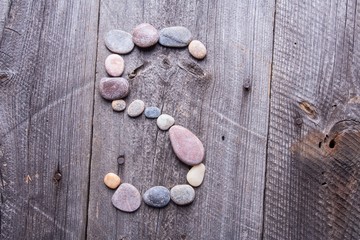 Stone alphabet - S
